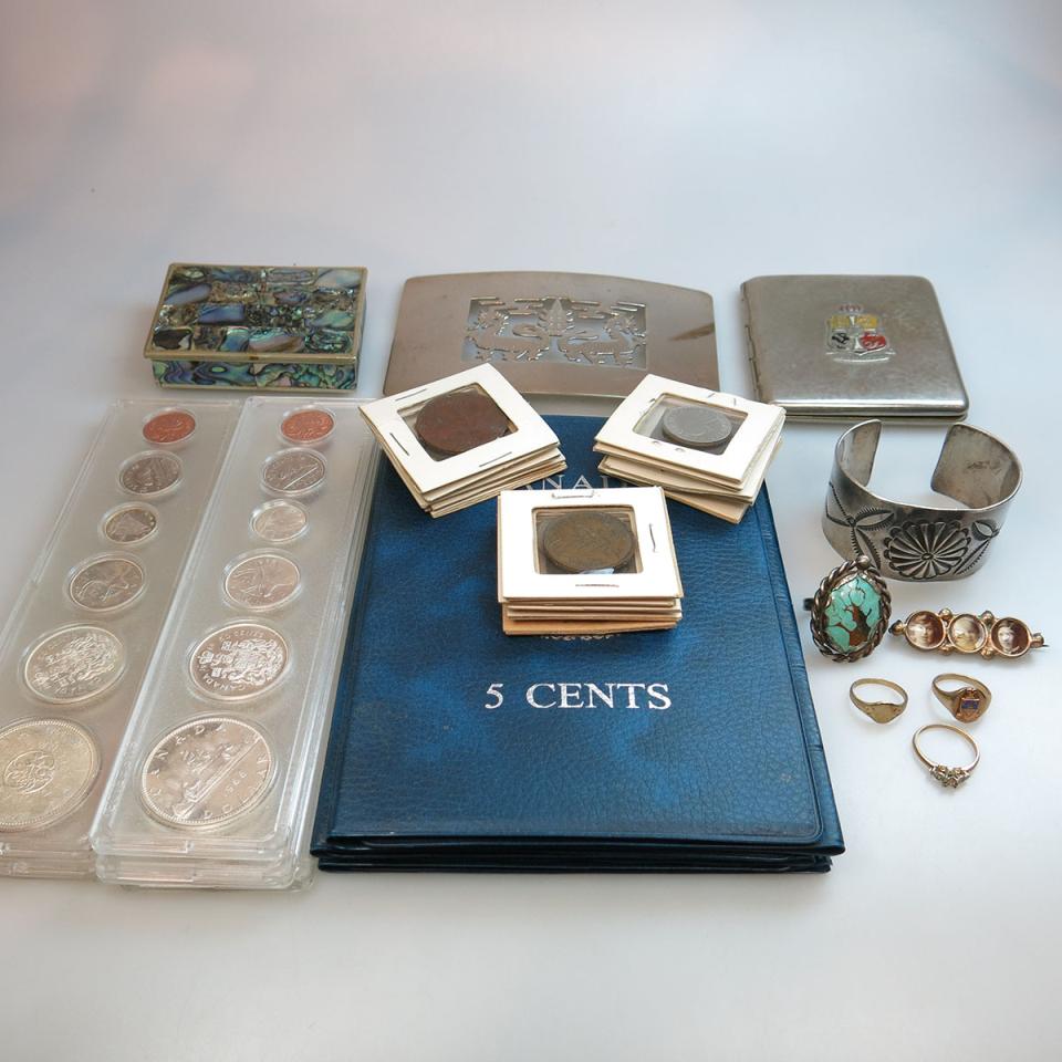 Quantity Of Coins, Bank Notes, Jewellery, Etc
