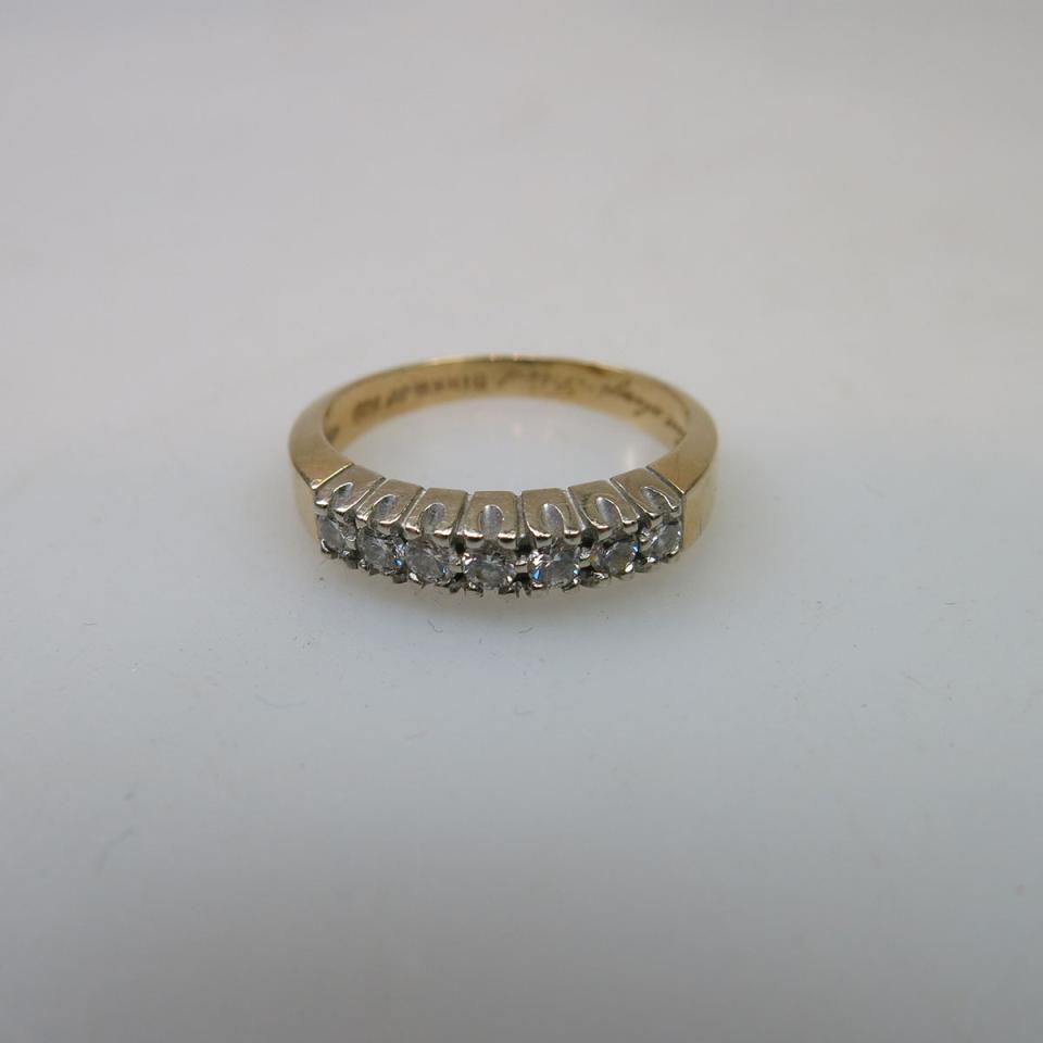 Birks 14k Yellow And White Gold band
