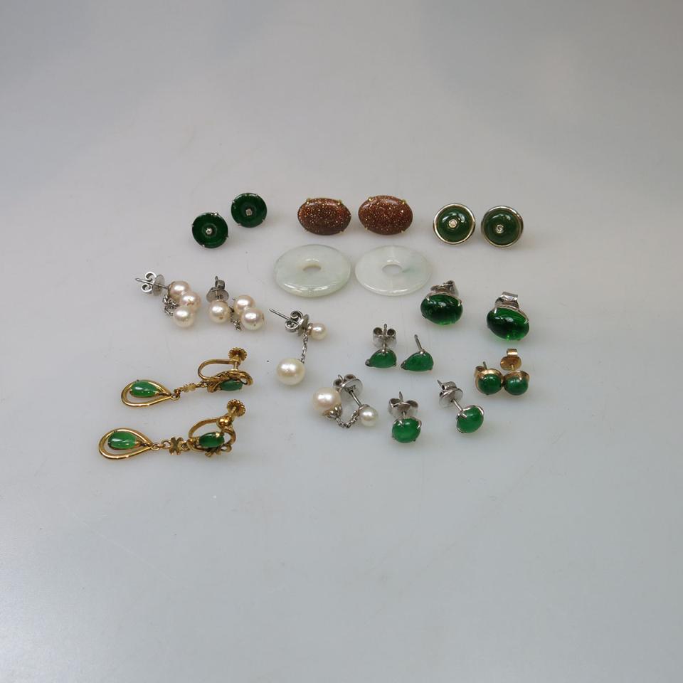 Small Quantity Of Various Earrings