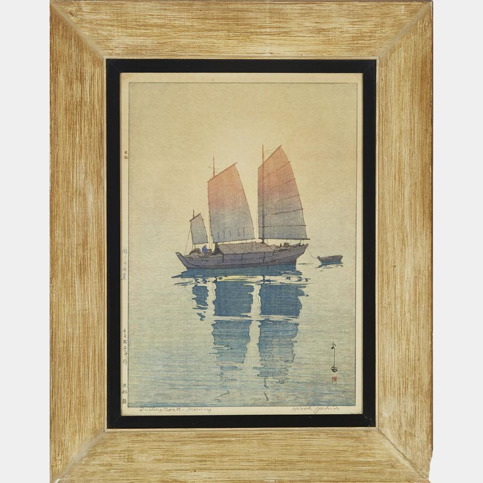 Hiroshi Yoshida (1876-1950), Sailing Boats