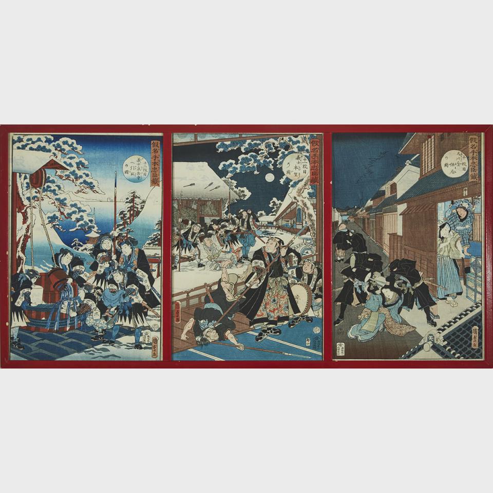Utagawa Kunisada (1786-1865), 47 Ronin