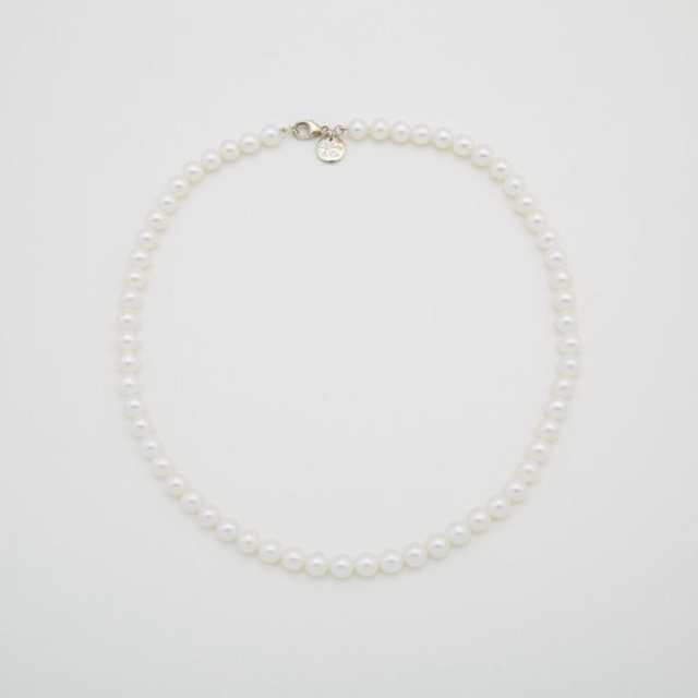 Tiffany & Co. Single Strand Cultured Pearl Necklace