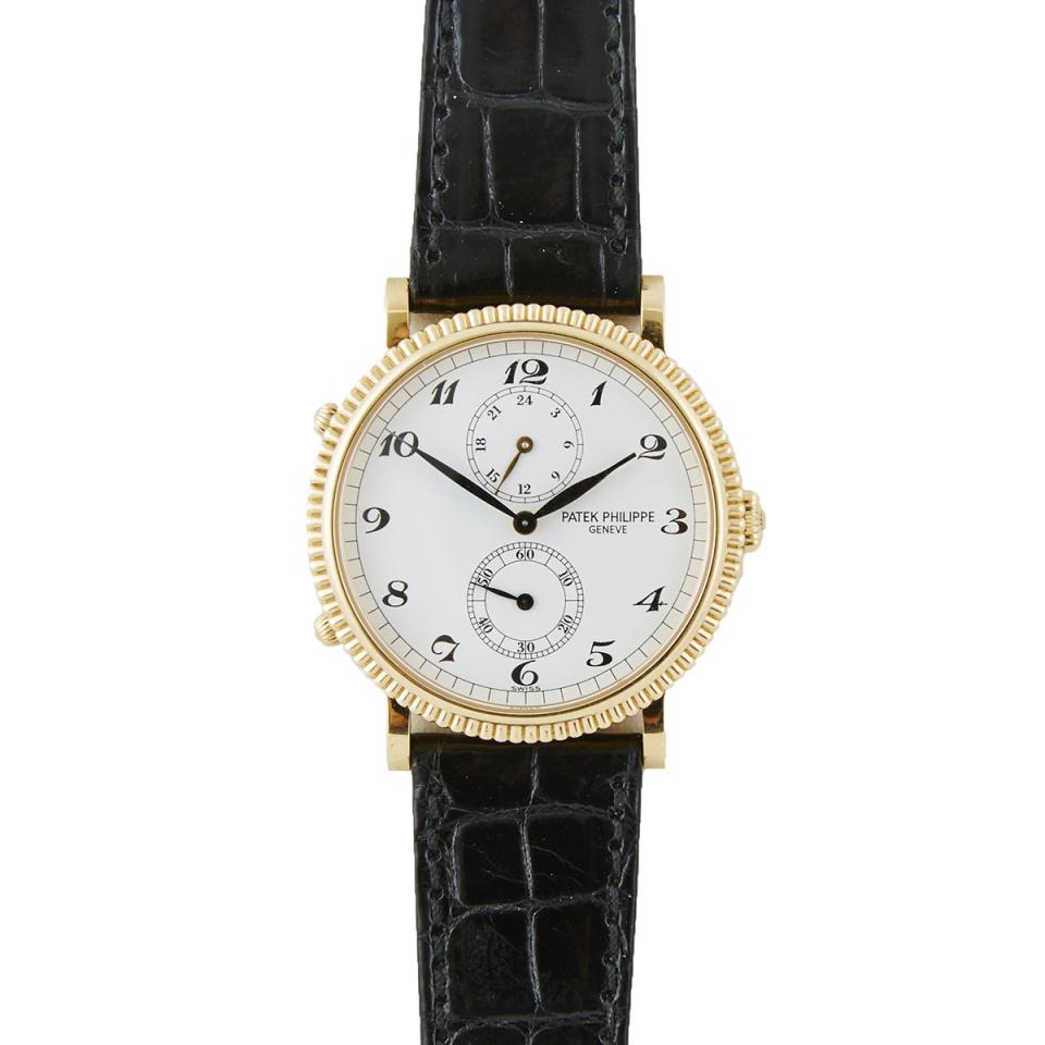 Patek Philippe Dual Time Zone “Travel Time” Wristwatch