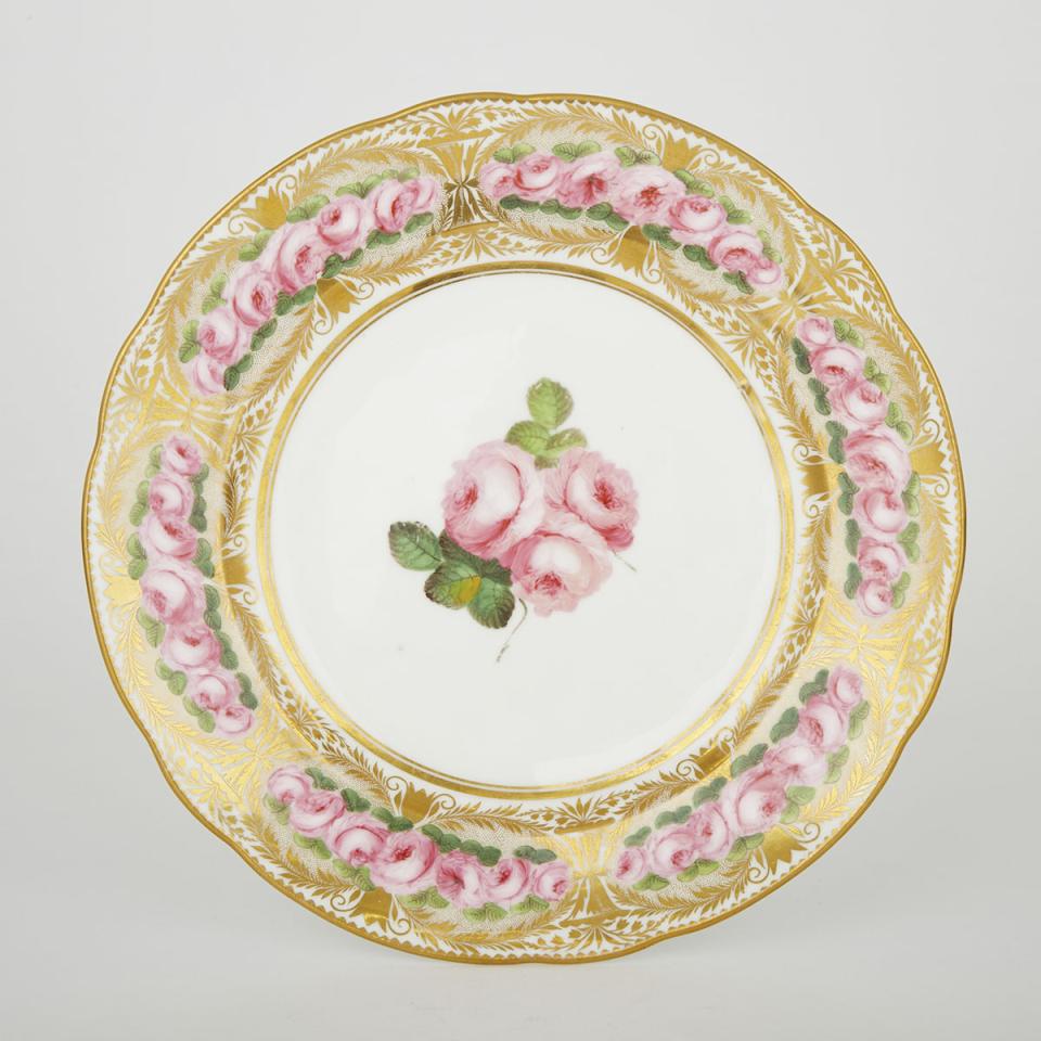 Nantgarw Plate, c.1820