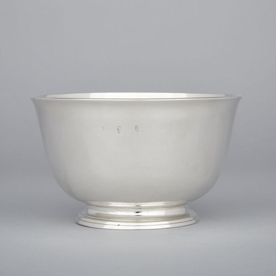 George II Irish Silver Bowl, Robert Calderwood, Dublin, mid-18th century