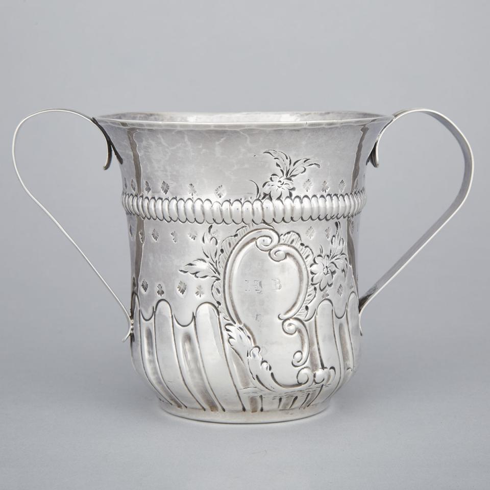 George III Silver Caudle Cup, James Stamp & John Baker, London, 1768