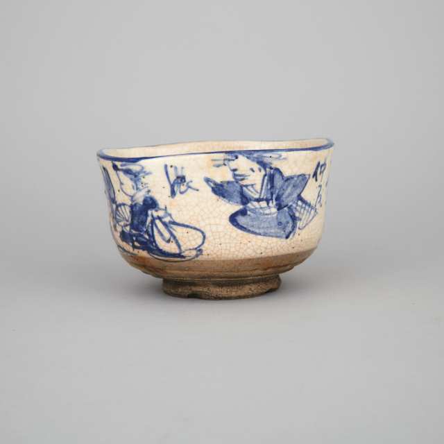 Possibly Ogata Shuhei (1788-1839), A Stoneware Tea Bowl