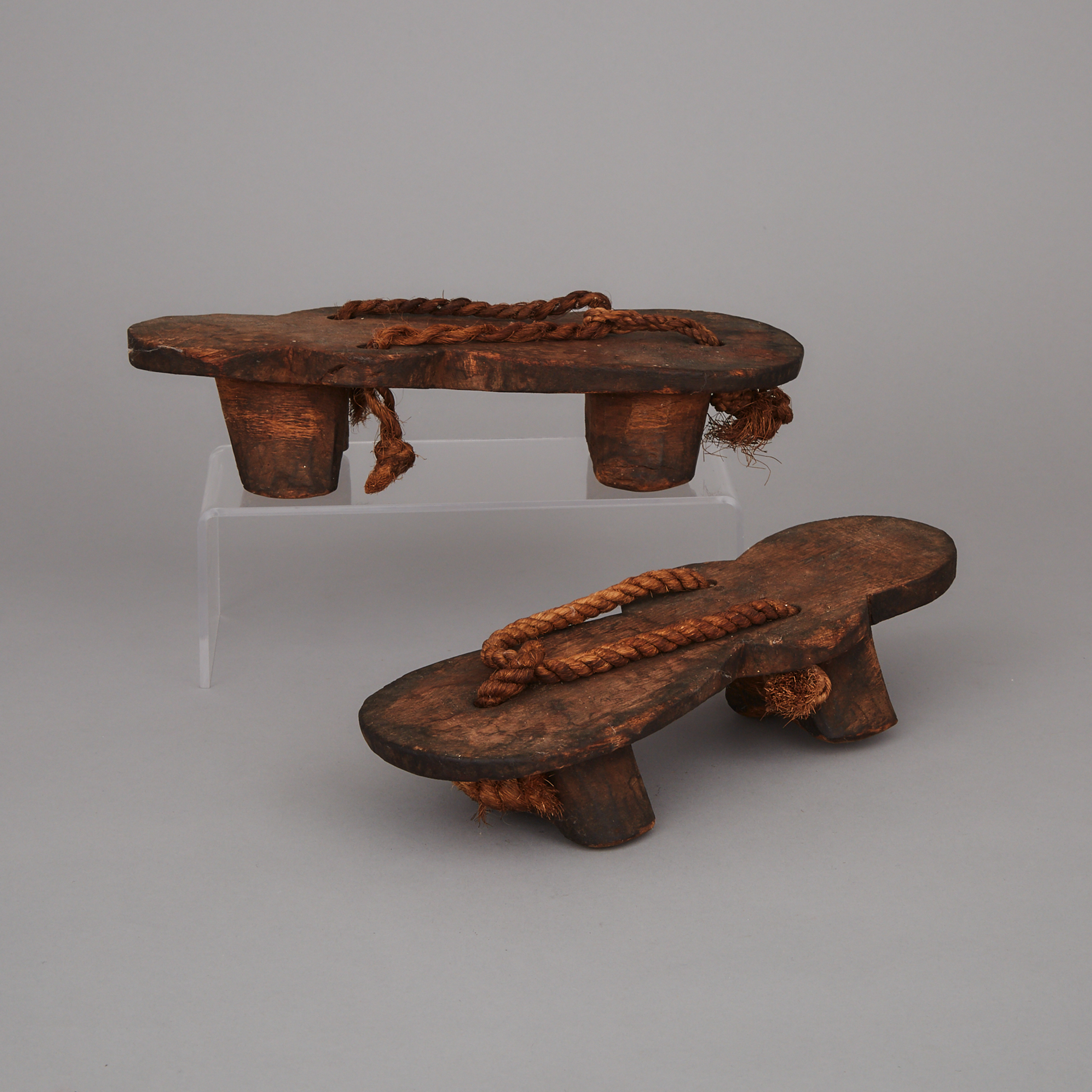 A Pair of Japanese Wooden Clogs