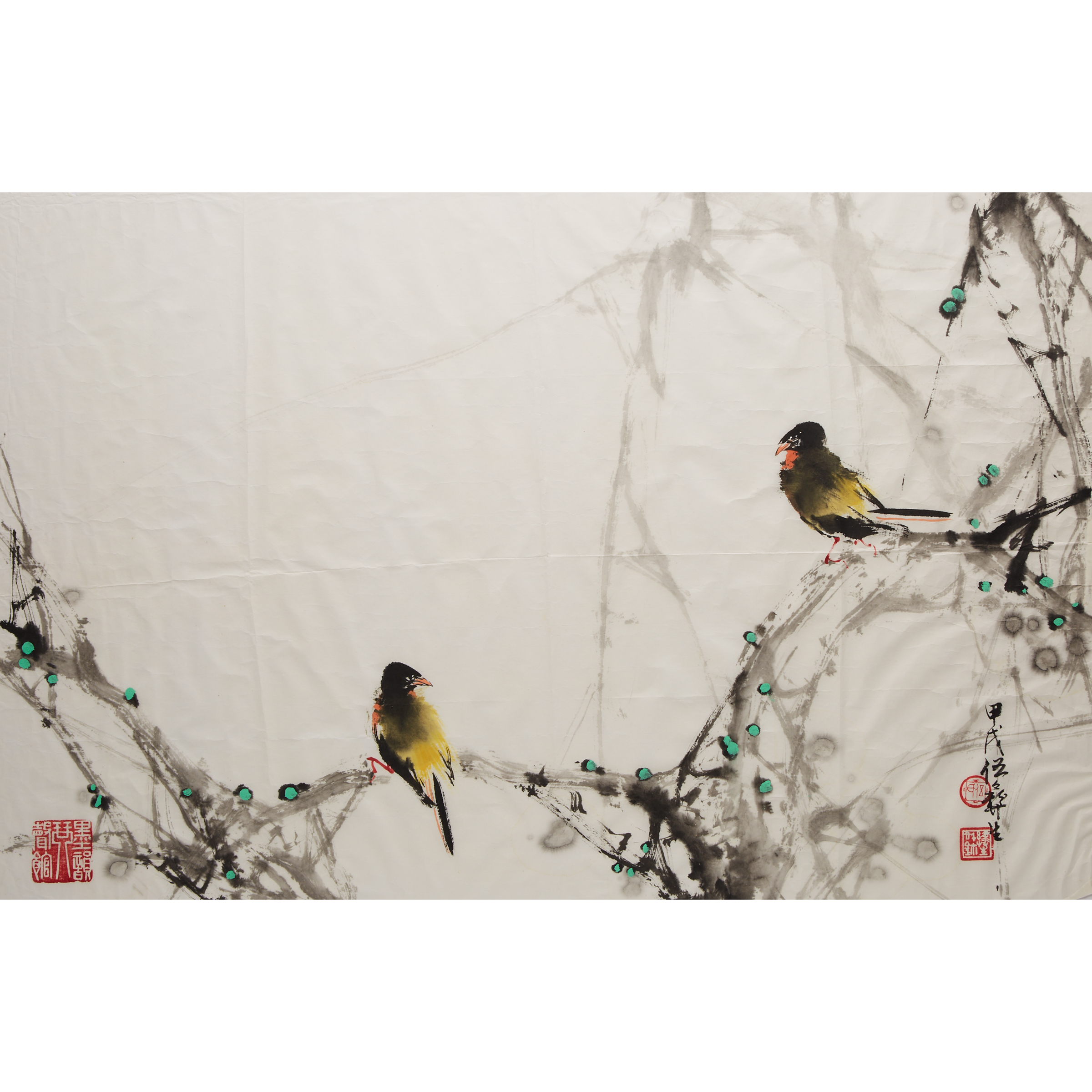 Wu Yisheng (1929-2009), Two Paintings