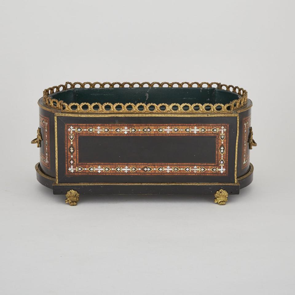 French Ormolu Mounted Table Top Jardiniere, c.1900