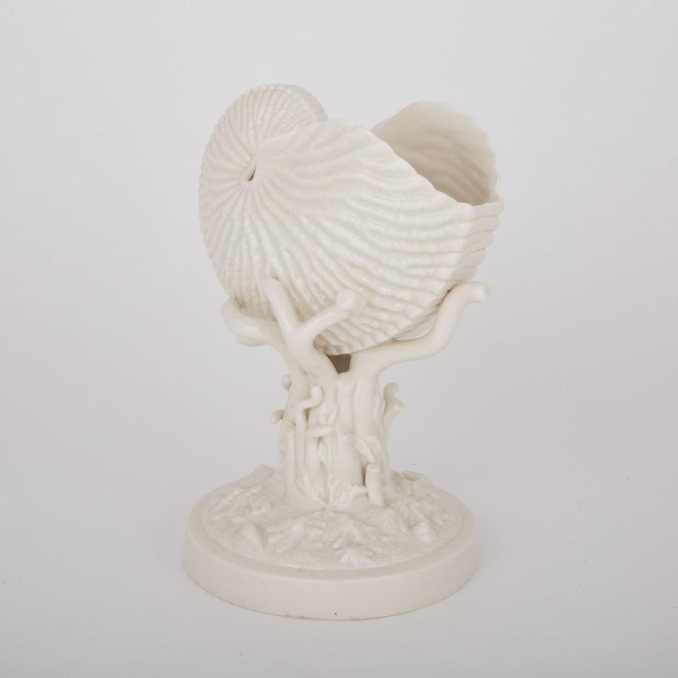 Belleek Nautilus Shell, c.1863-1890