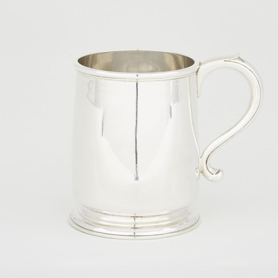 English Silver Mug, Elkington & Co., London, 1910