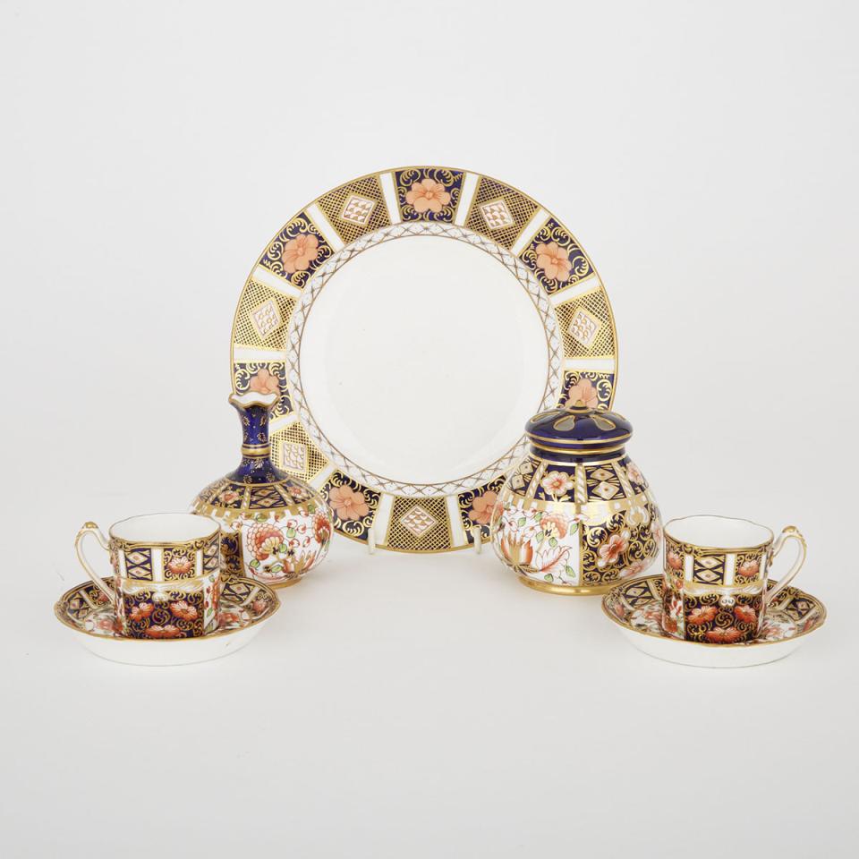 Group of Royal Crown Derby Imari Pattern Articles, 20th century