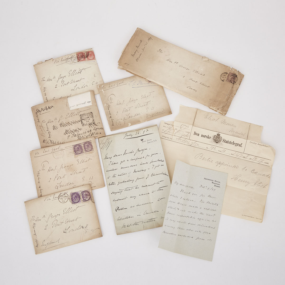 Archive of Letters and Documents Relating to Sir Gilbert John Murray Kynynmond Elliot, 4th Earl of Minto, 8th Governor General of Canada, 1898-1904