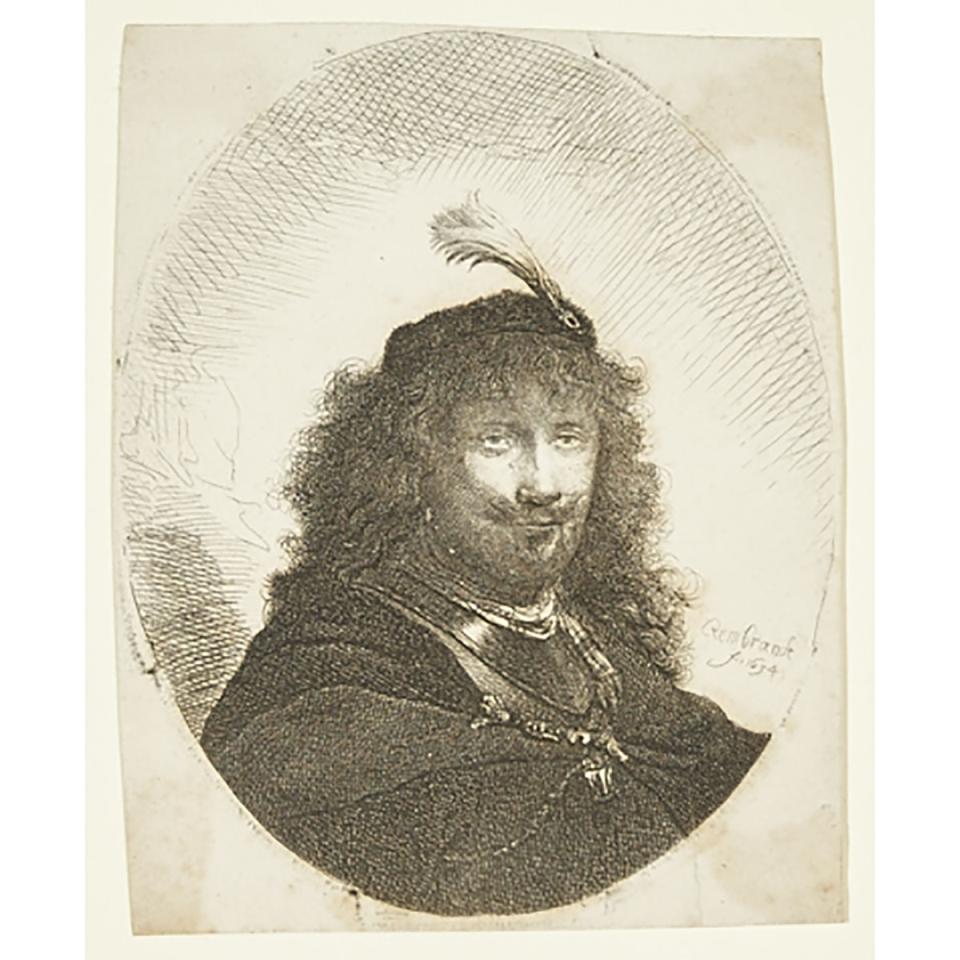 Ignace Joseph  de Claussin (1766-1844) After Rembrandt VAN RIJN (1606-1669)