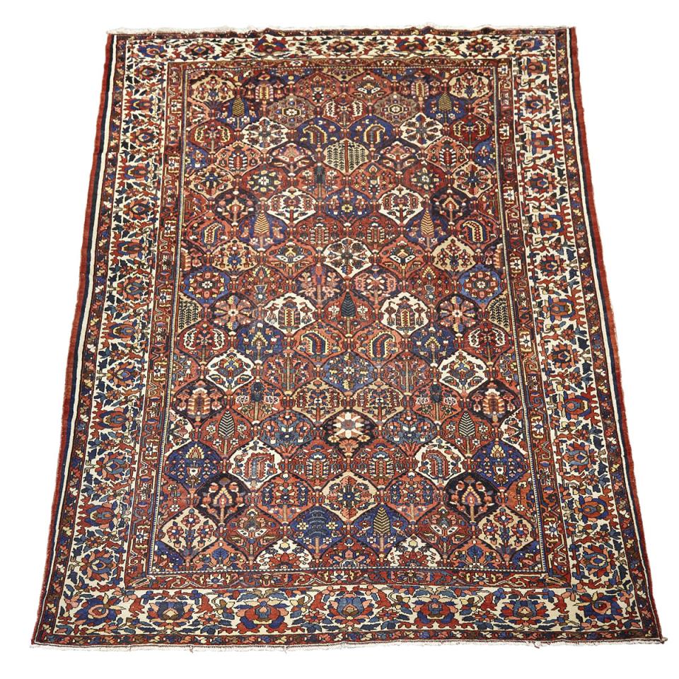 Bakhtiari Carpet, Persian, middle 20th century