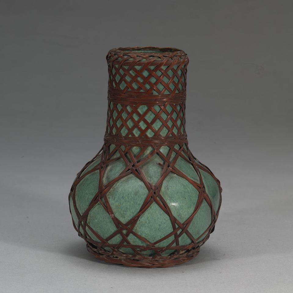 A Tea Dust Ikebana Vase