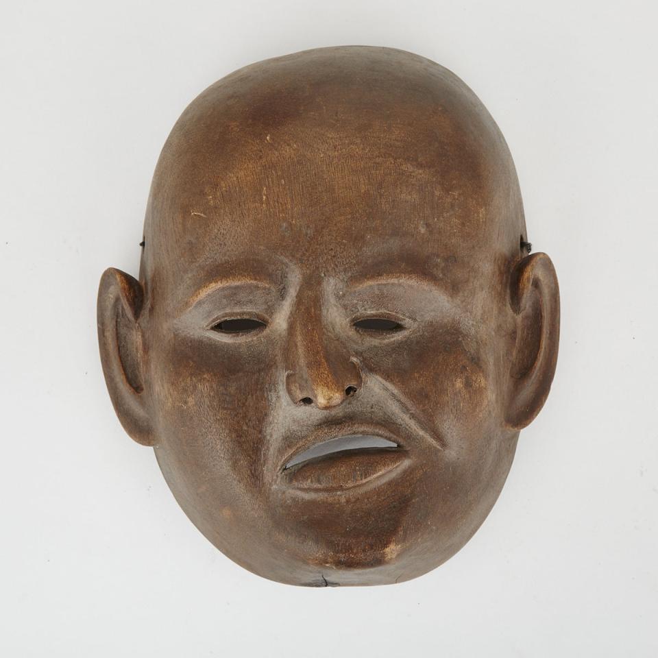 Carved Wood Mask, Indonesia 
