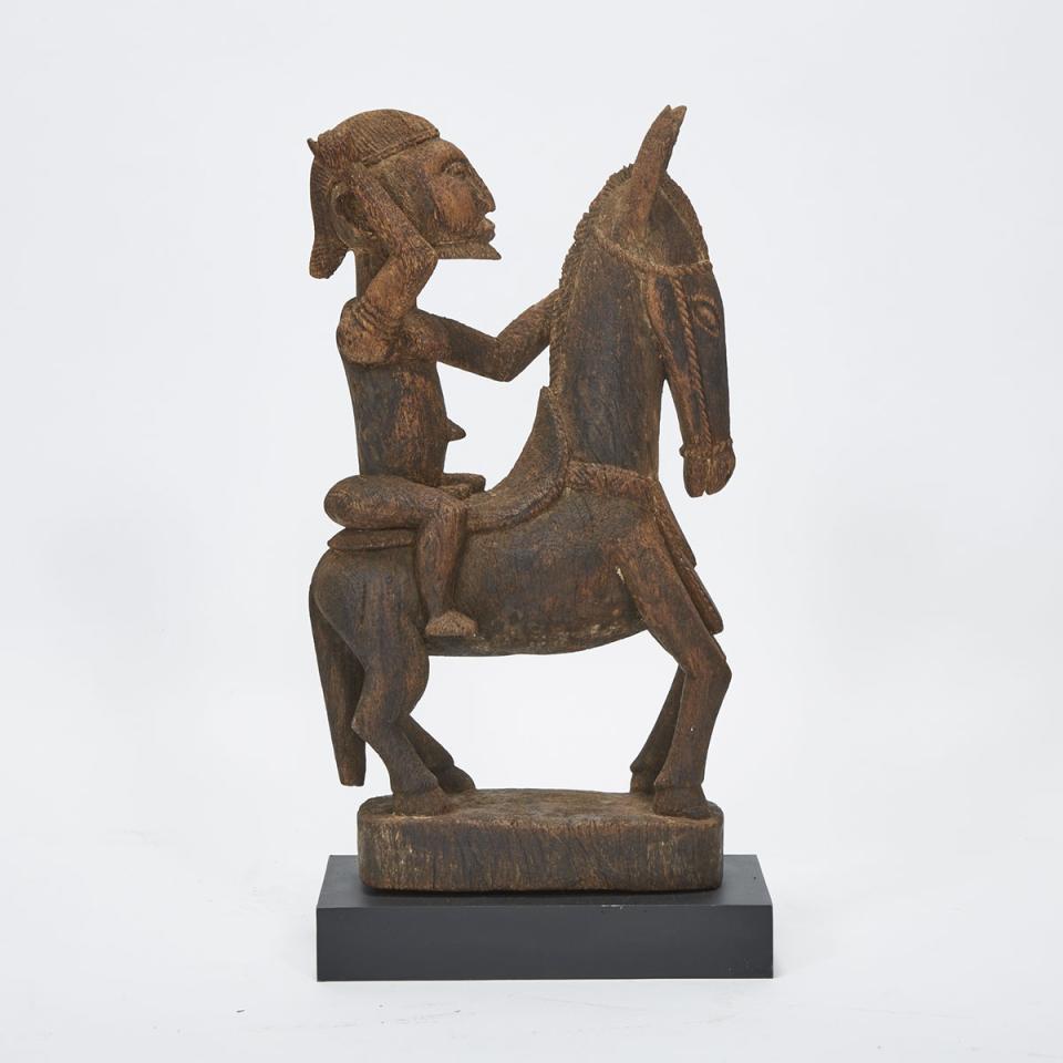 Dogon Nduleri Equestrian Statue, Mali, West Africa