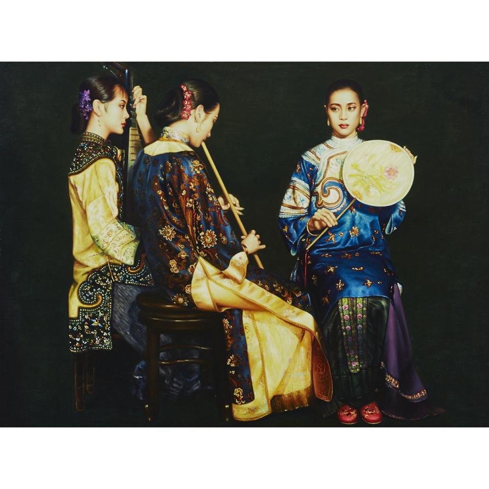 After Chen Yifei (1946-2005)