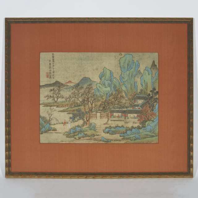 A Group of Eleven Chinese Paintings