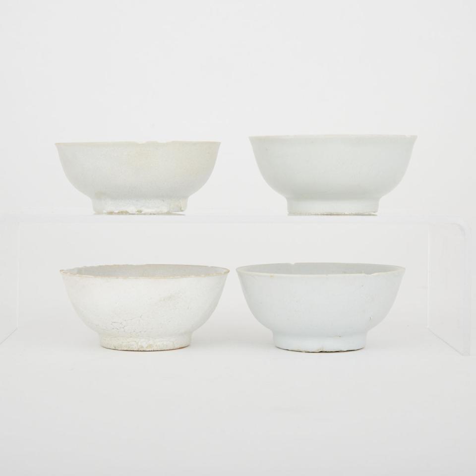 A Set of Four ‘Tek Sing’ Tea Cups, Circa 1822