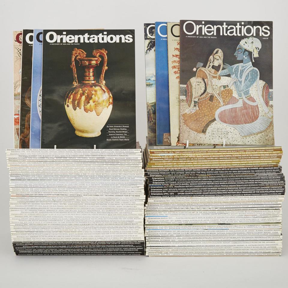A Group of Ninety-Eight Orientations Magazines (1970-1979)