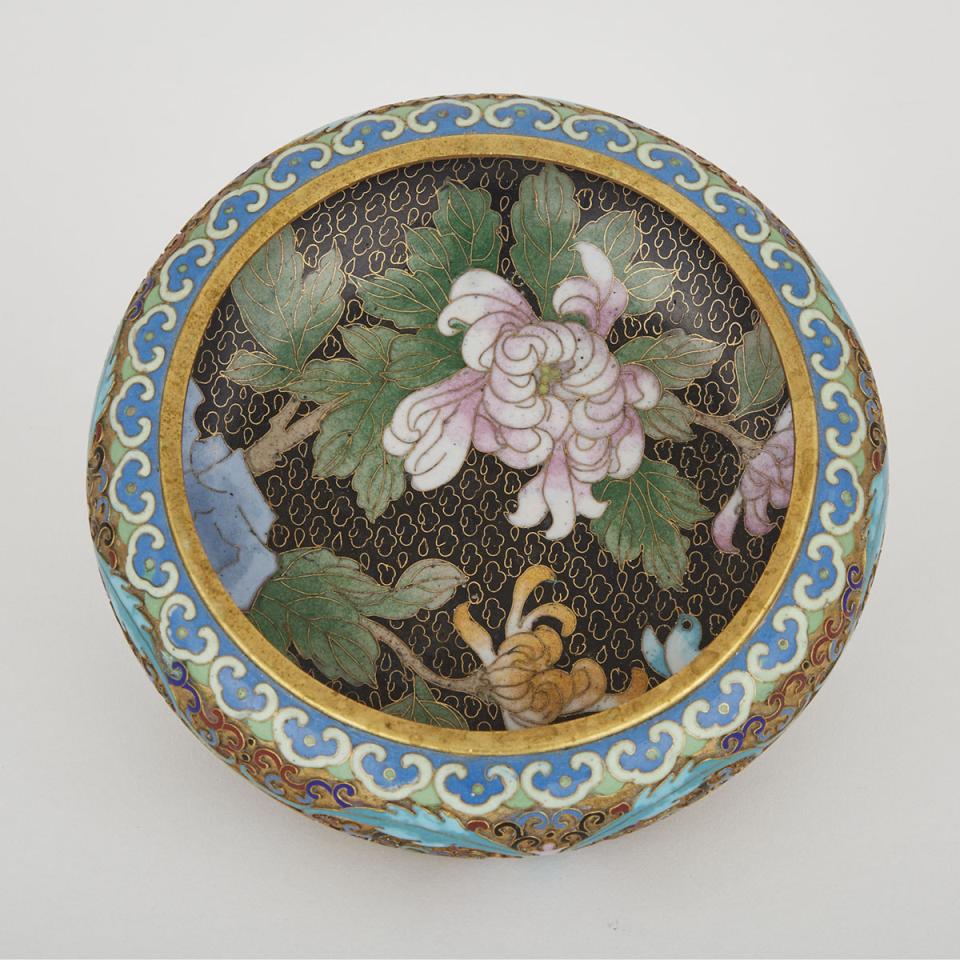 A Small Cloisonné Washer