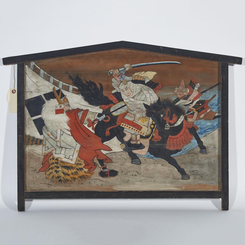 An ‘Ema’ Wood Votive Plaque, Edo period