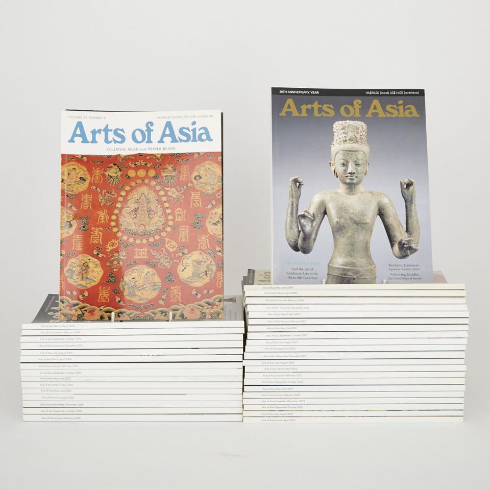 A Group of Forty-Two Arts of Asia Magazines (2000-2006)
