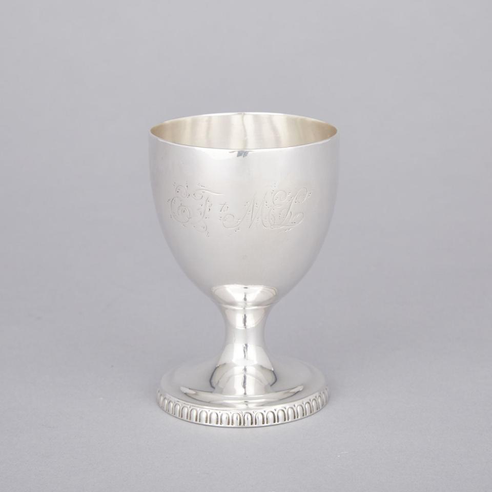 George III Silver Small Goblet, Thomas Robinson I, London, 1809