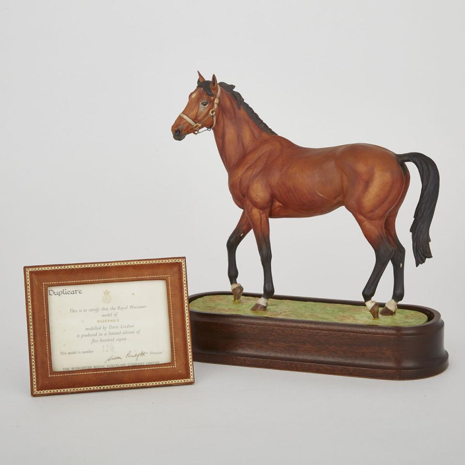 Royal Worcester Figure ‘Nijinsky’, Doris Lindner, 120/500, c.1971