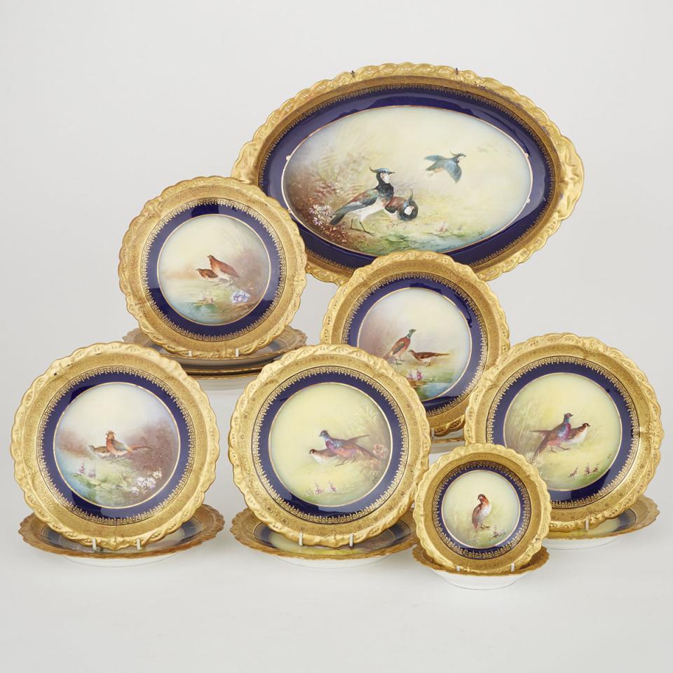 Limoges Game Service, Lazeyras, Rosenfeld & Lehman, early 20th century