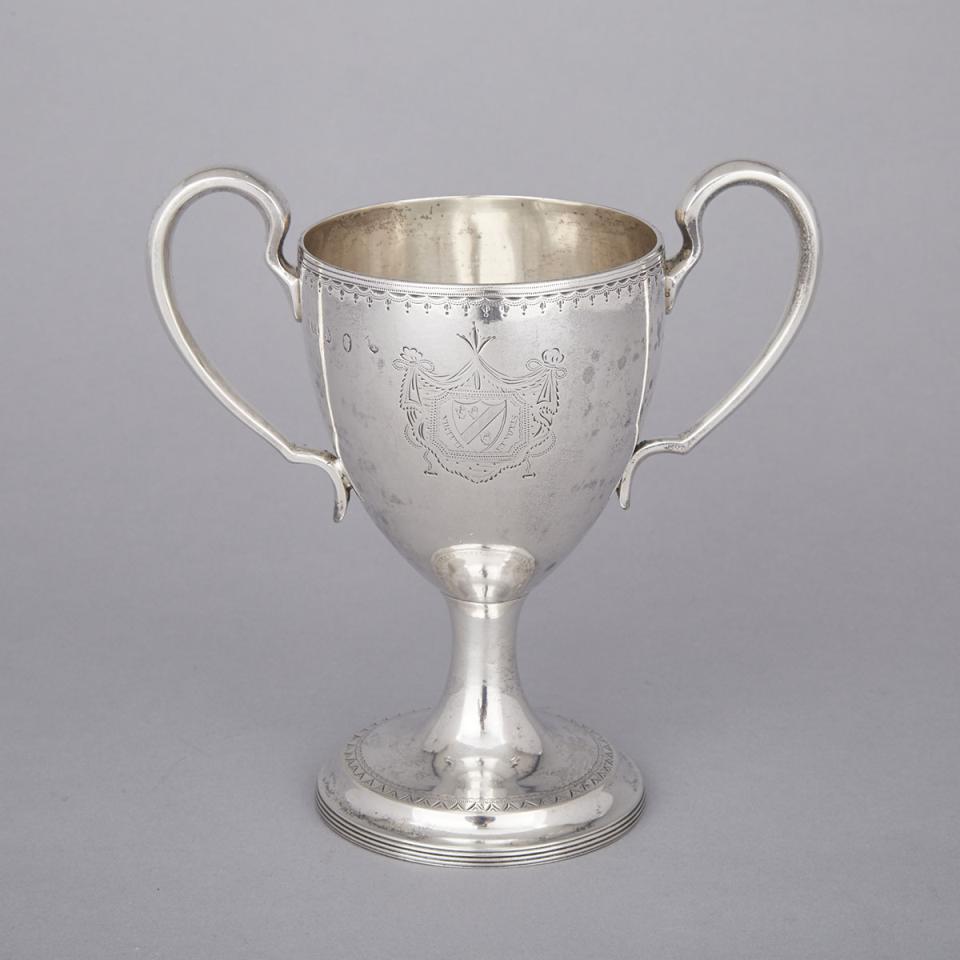 George III Irish Silver Two-Handled Cup, Joseph Jackson, 1791