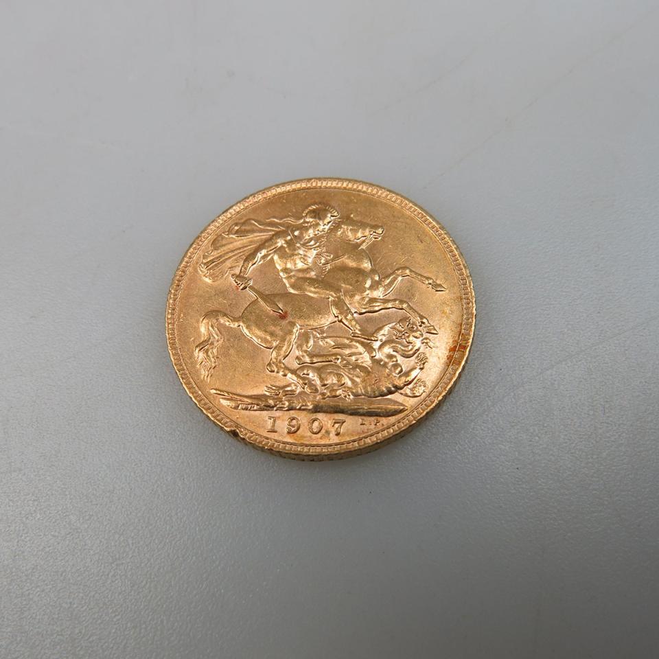 British Gold Sovereign Coin
