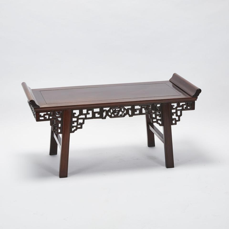 A Hardwood Low Table, 19th Century