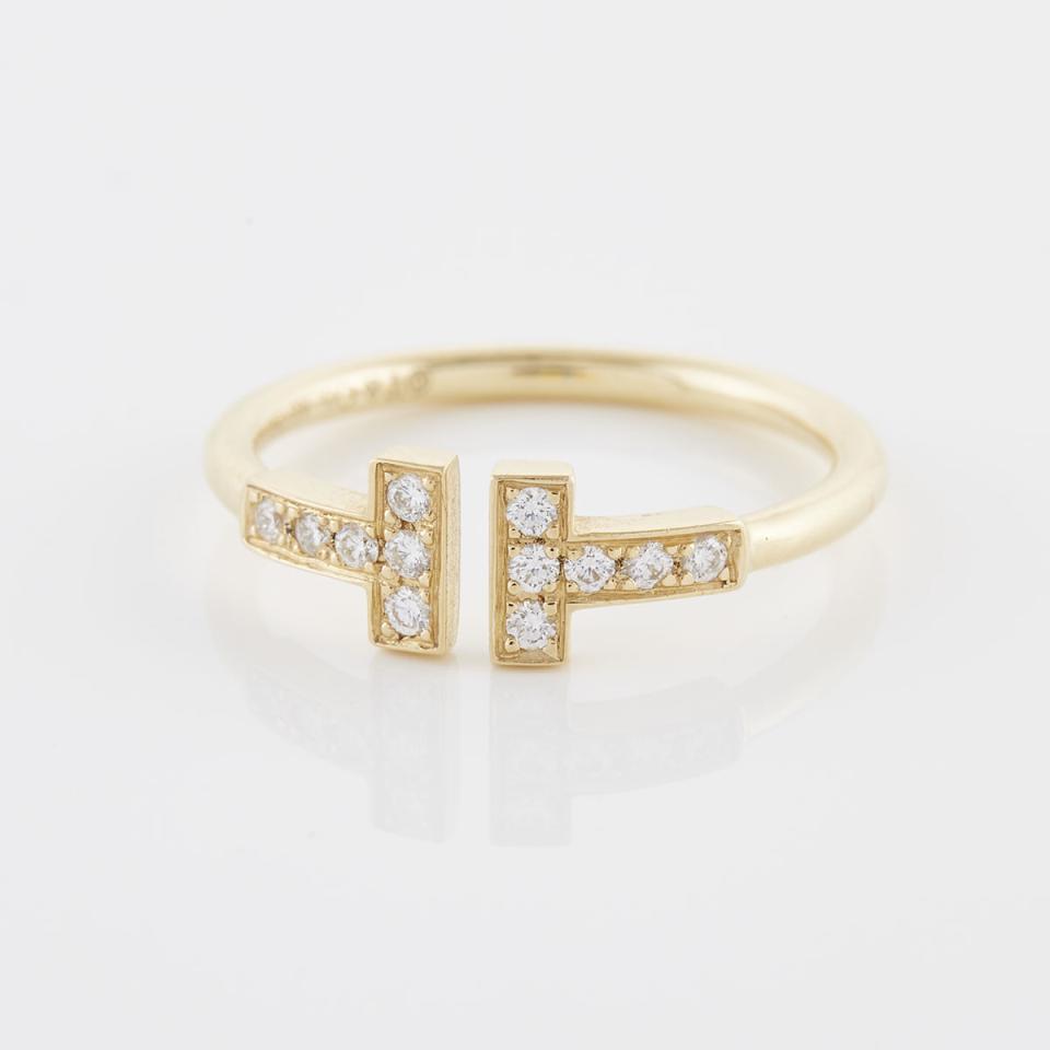 Tiffany & Co. Italian 18k Yellow Gold Ring