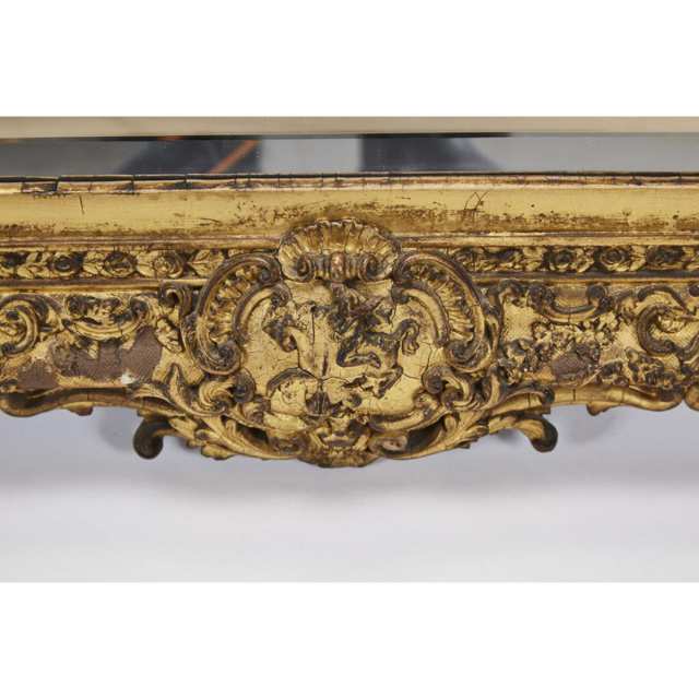 George III Giltwood Picture Frame Mirror, early 19th century