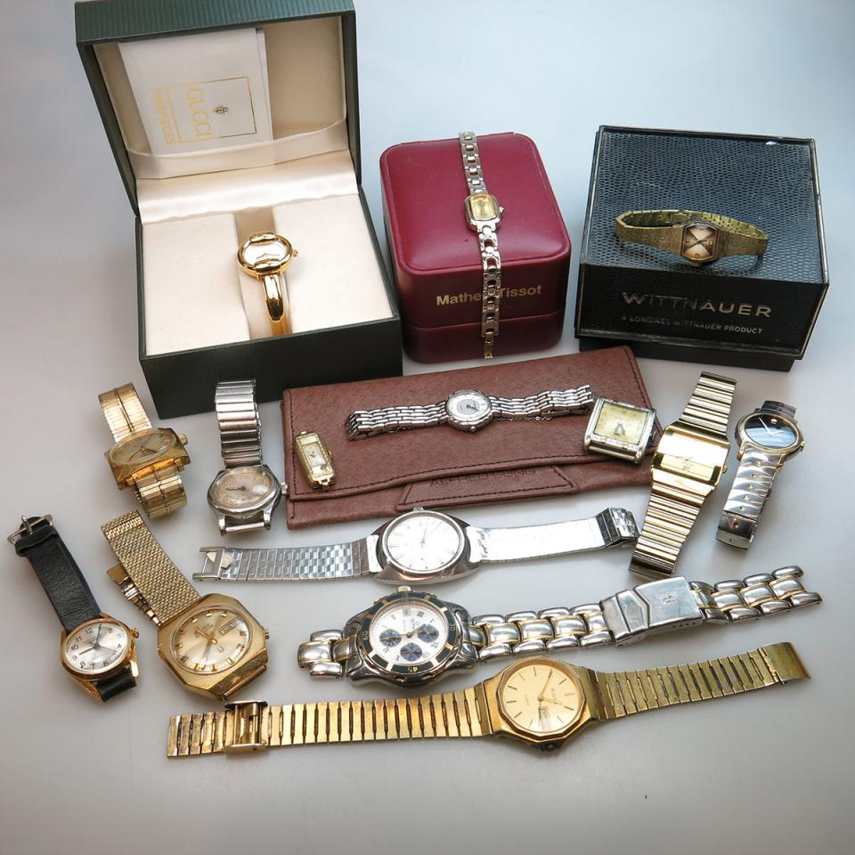 15 Various Wristwatches