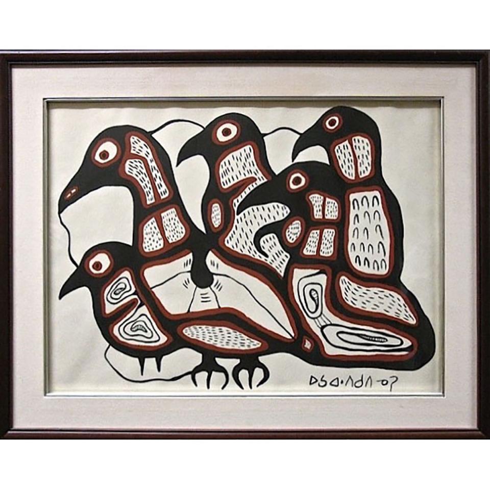 NORVAL MORRISSEAU (INDIGENOUS, 1931-2007)