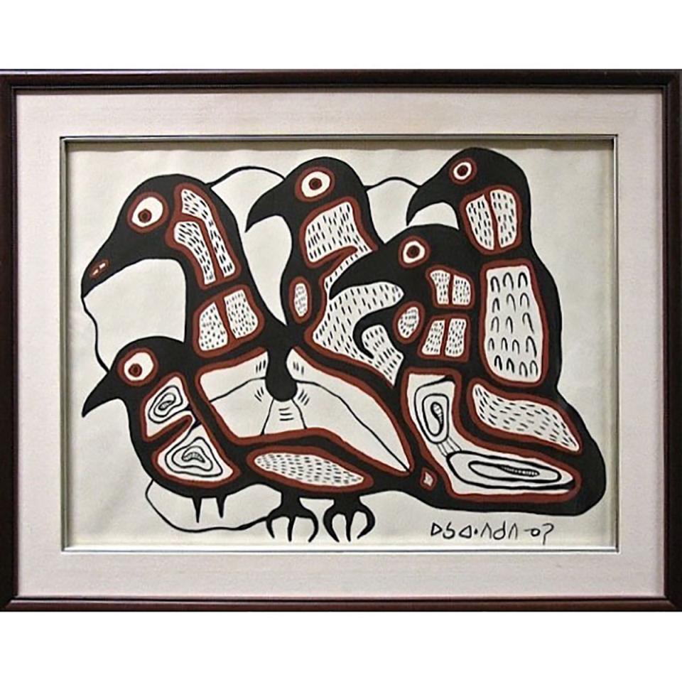 NORVAL MORRISSEAU (INDIGENOUS, 1931-2007) 