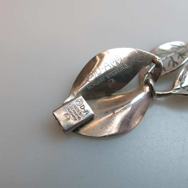David Andersen Norwegian Sterling Silver Bracelet