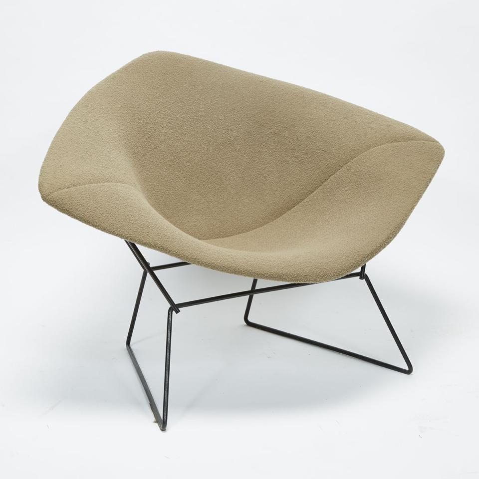 Harry Bertoia for Knoll Model 422L Large Diamond Chair, mid 20th century