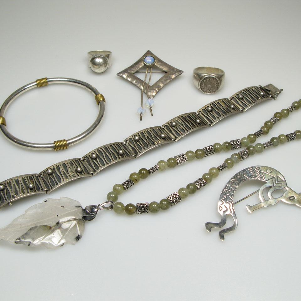 Quantity Of Silver Jewellery, Etc