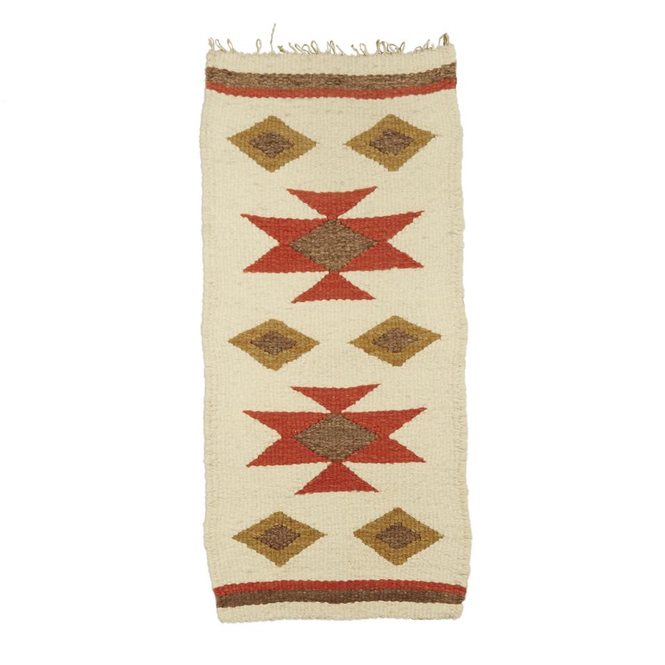 Navajo Style Wool Weaving, late 20th century