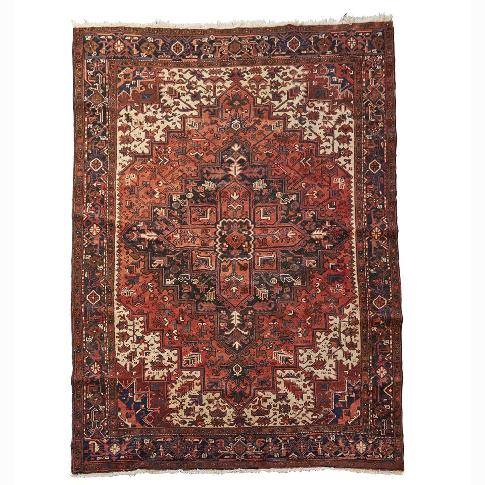 Heriz Carpet, Persian, mid 20th century