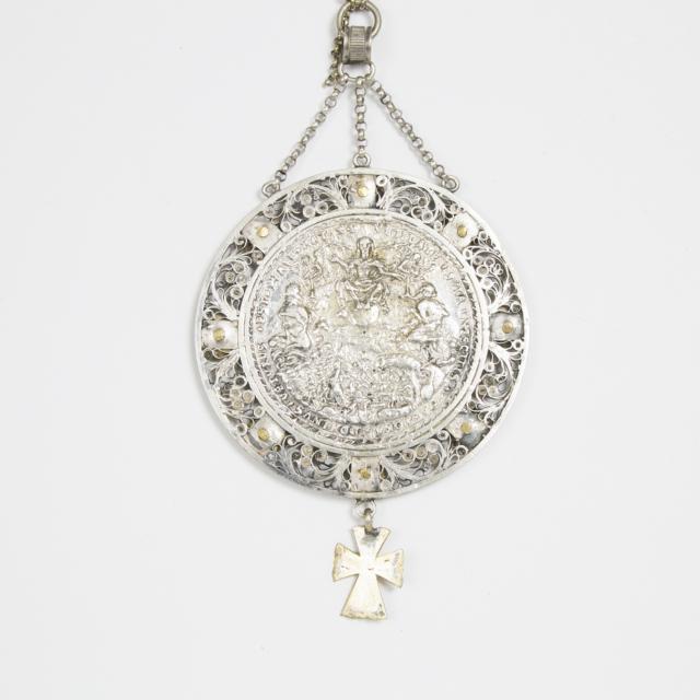 Bohemian Silver Medal, Nickel Milicz, 1546 