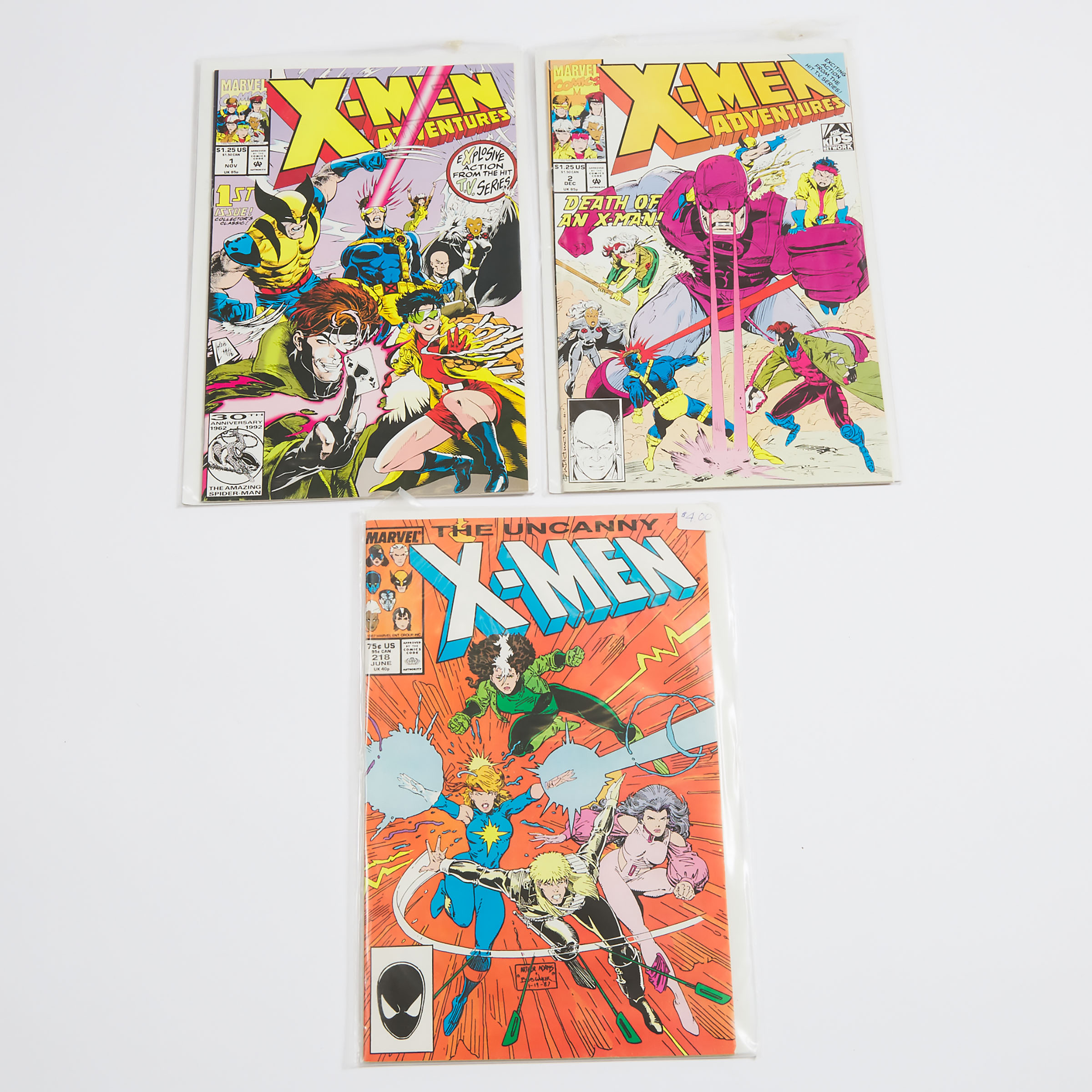 Three Marvel Comics 