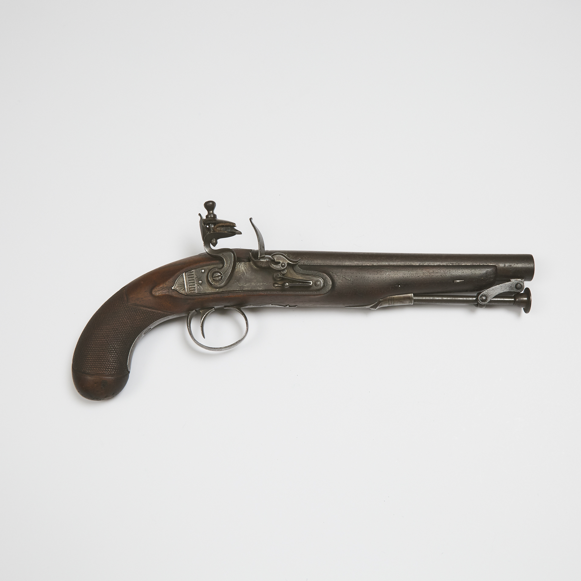 Georgian Officer's Flintlock Pistol, W. Ketland & Co., Birmingham, early 19th century
