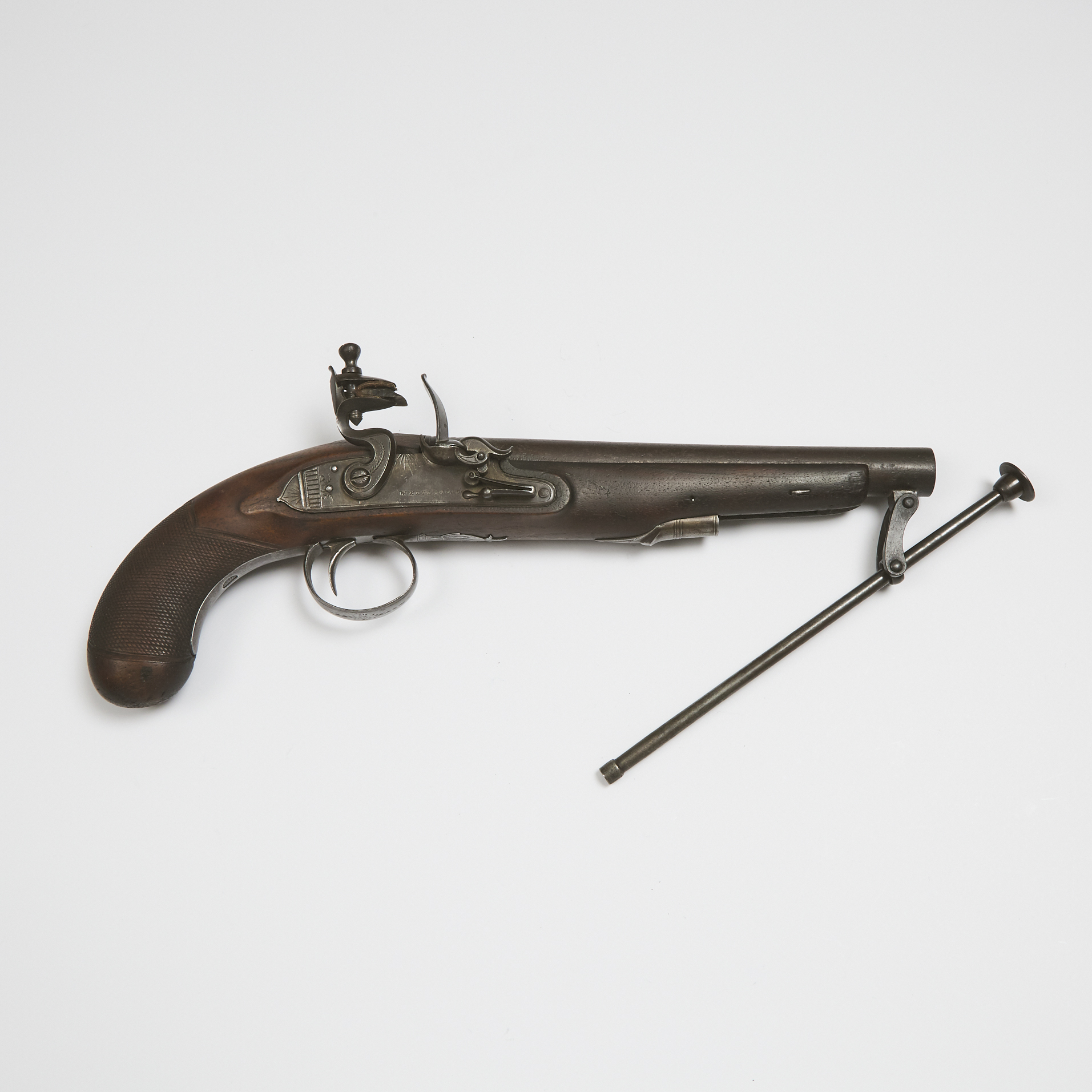 Georgian Officer's Flintlock Pistol, W. Ketland & Co., Birmingham, early 19th century